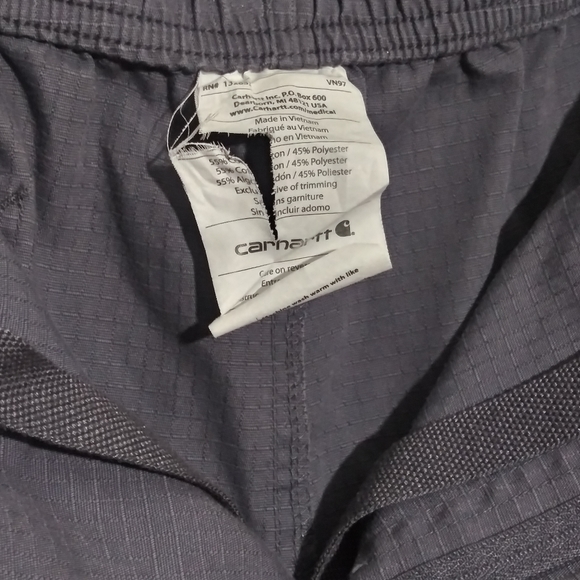 Carhartt Gray scrub pants sz XL - Picture 6 of 11